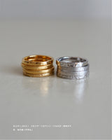 結婚指輪 道 K18