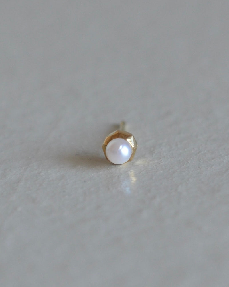 小石あこや ピアス