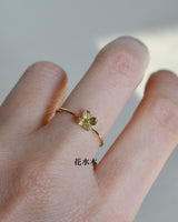 一輪花 リング (ダイヤなし)