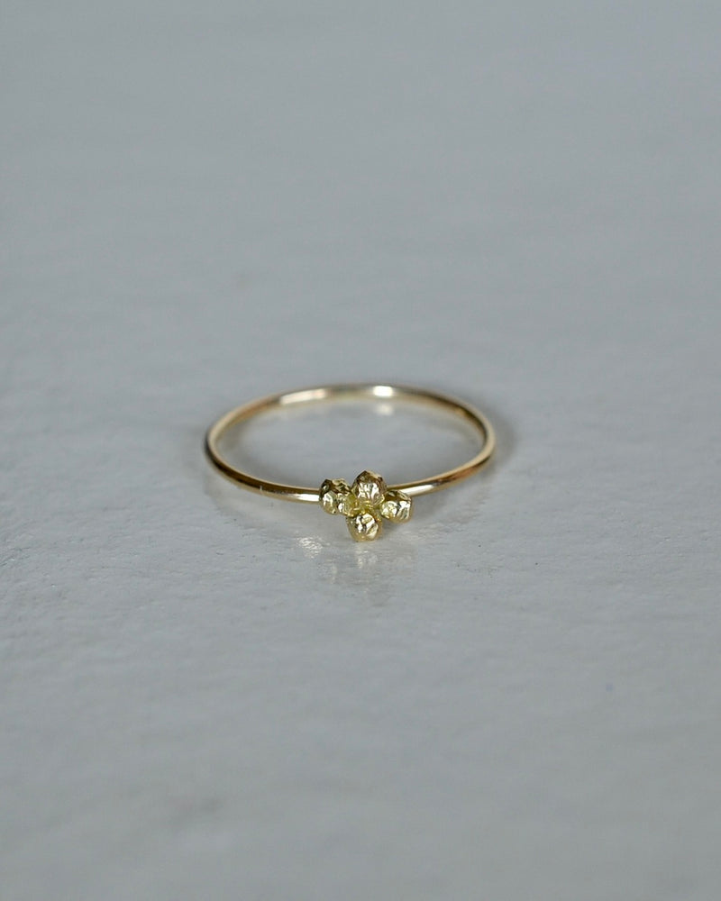 一輪花 リング (ダイヤなし)