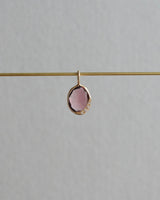 オアシス チャーム　トルマリン　スモーキーピンク