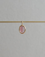 オアシス チャーム　トルマリン　スモーキーピンク