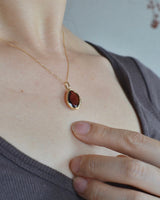 オアシス チャーム　トルマリン　ワインレッド