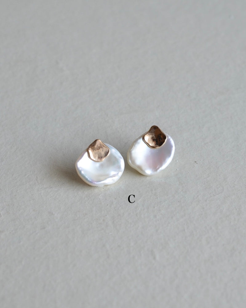 花びら ピアス
