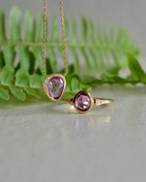 オアシス リング  ピンクサファイア