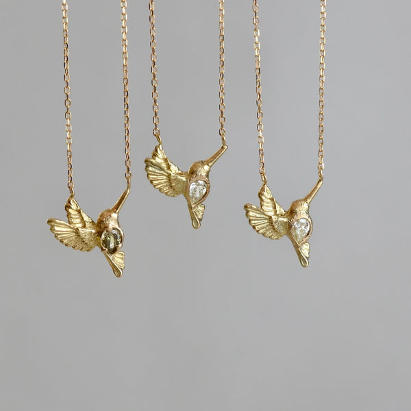 ハチドリと宝石 ネックレス – Mitu Jewelry