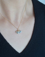 オアシス チャーム　南洋真珠　白い小舟