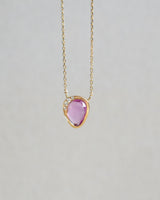 オアシス　ネックレス ピンクサファイア