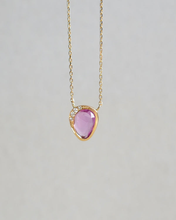 オアシス　ネックレス ピンクサファイア