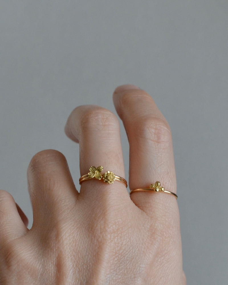 一輪花 リング (ダイヤなし)