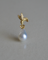 ハチドリと宝物　チャーム　ポピー南洋真珠