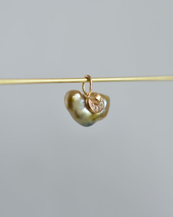 オアシス チャーム　南洋真珠　金の小舟