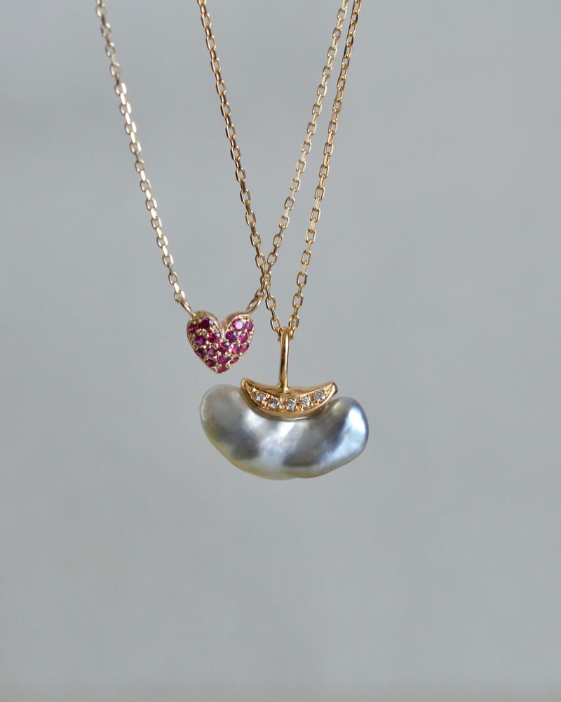 オアシス チャーム　南洋真珠　白い小舟