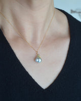 オアシス チャーム　南洋真珠　ドロップ　