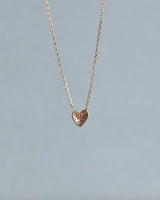 赤いハート ネックレス