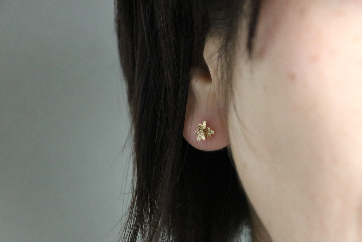 金木犀 ピアス – Mitu Jewelry