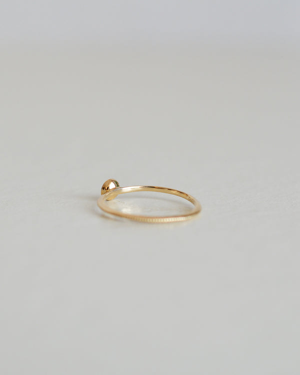 婚約指輪 朝つゆ ミルグレイン