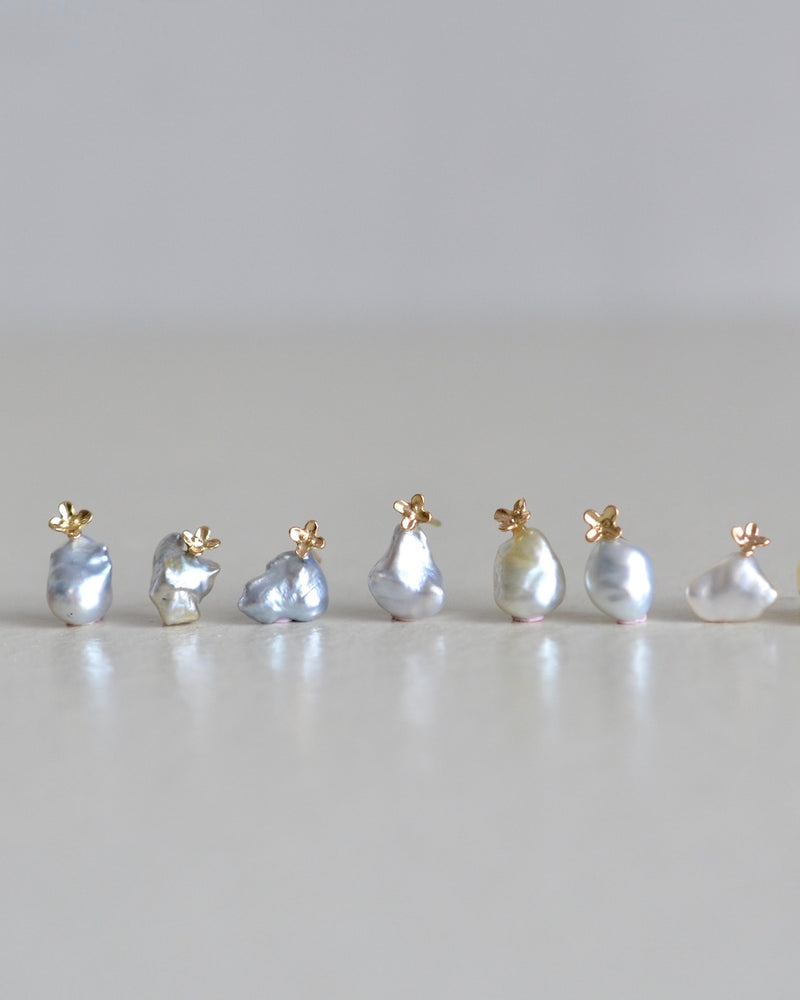 小さな金木犀の香り　ピアス