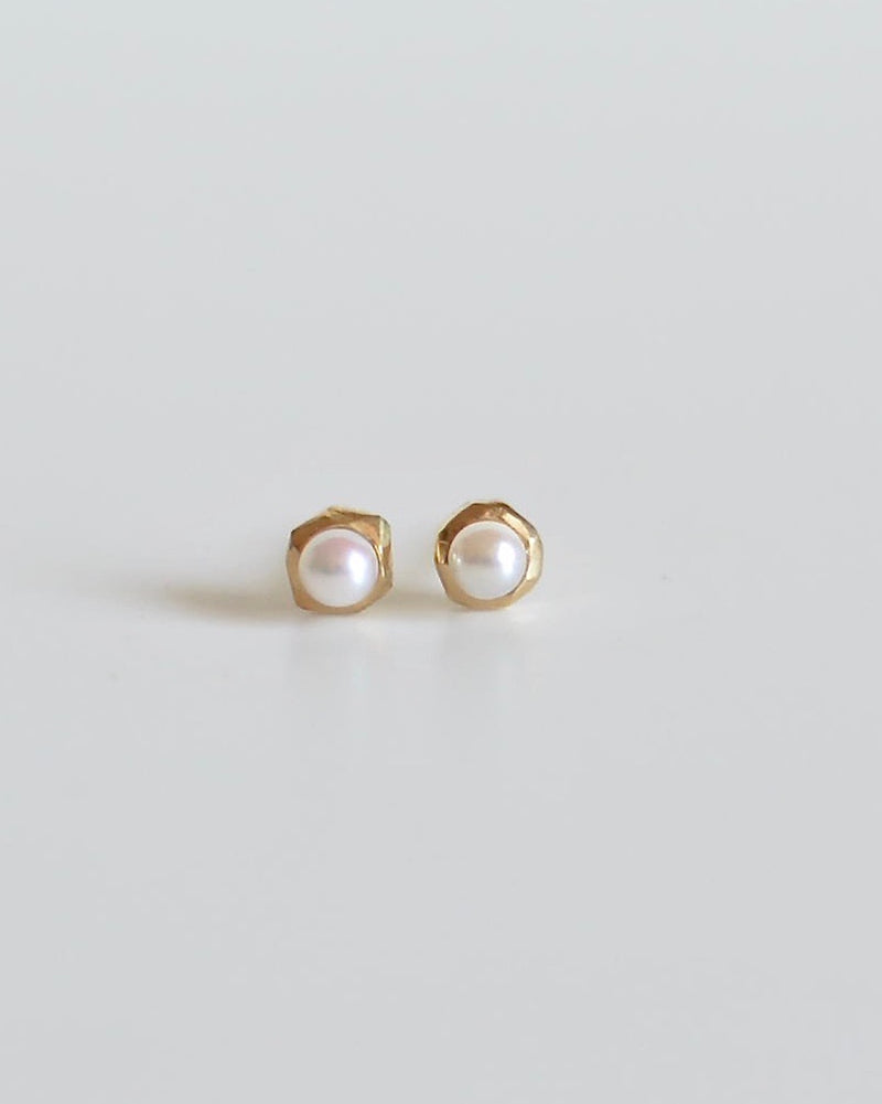 小石あこや ピアス
