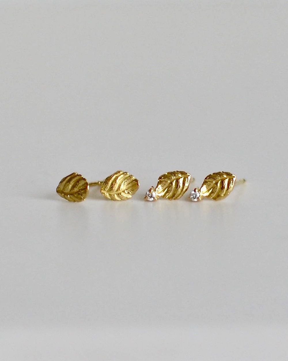 葉っぱ ピアス – Mitu Jewelry