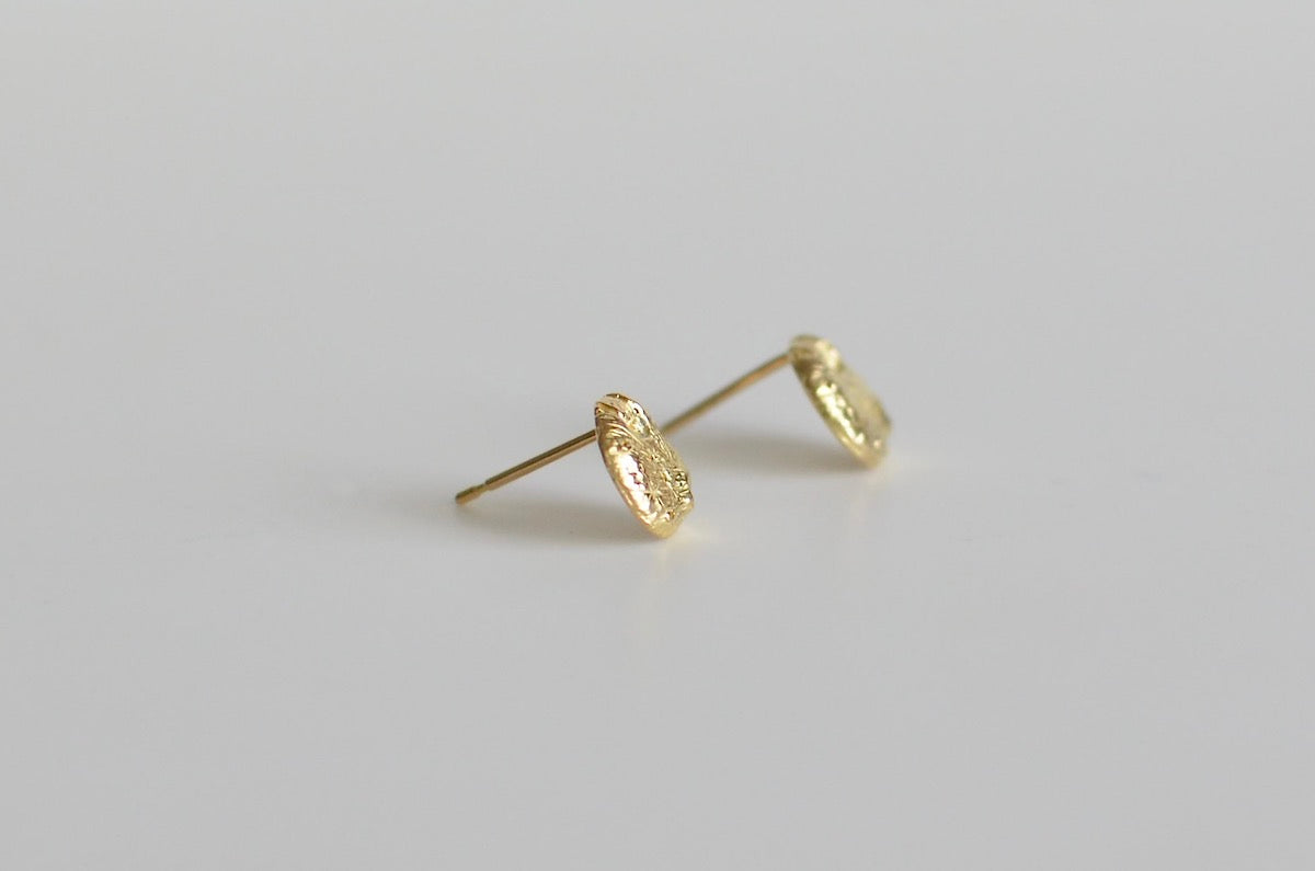 月面 満月 ピアス – Mitu Jewelry