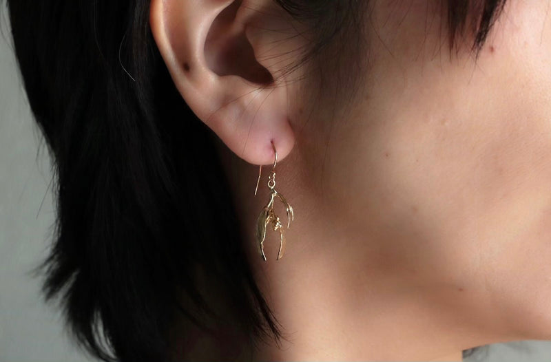 ヤドリギ ピアス